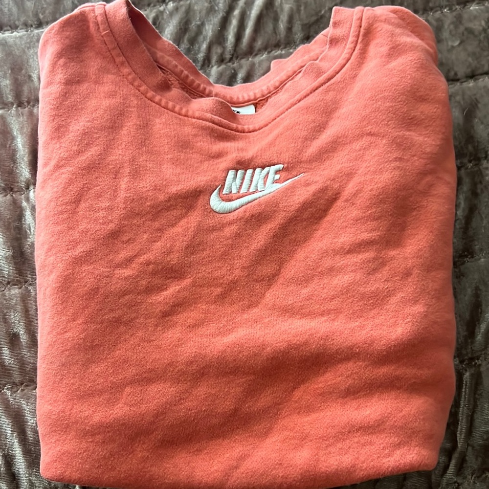 Nike pink sweater
